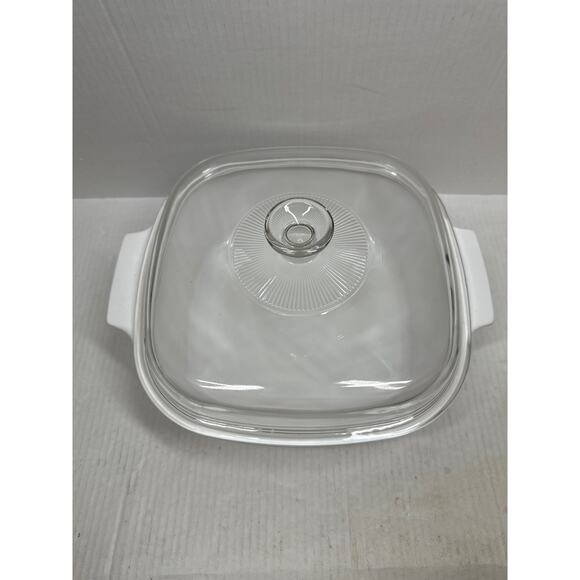 Vintage CorningWare Summer Blush Pansy Casserole Dish Bakeware with Lid A-5-B‎ - Picture 2 of 5